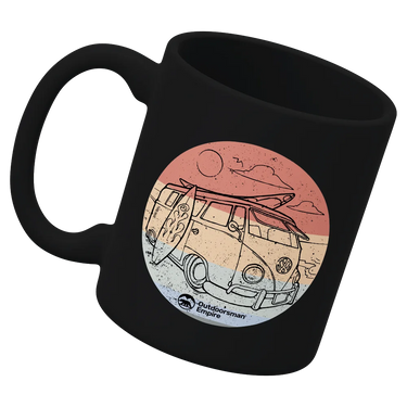 Kombi Camping White Coffee Mug